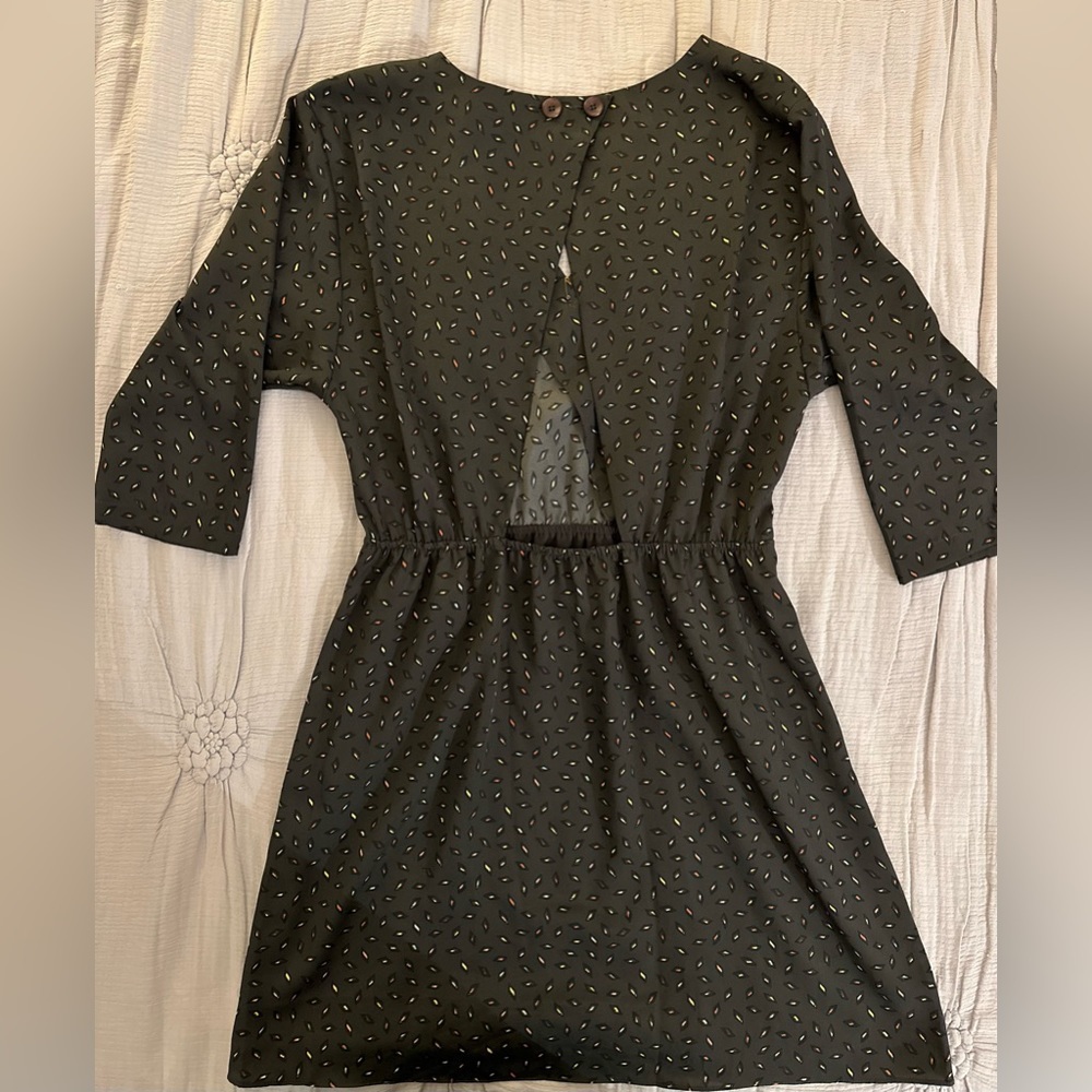 Bcbgeneration Gray With Multi Color Specs, Cut Ou… - image 3